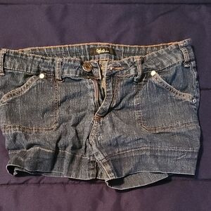 Glo Jeans Dark Denim Shorts